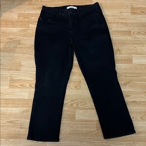 Royalty For Me Women's Black Straight Leg Jeans